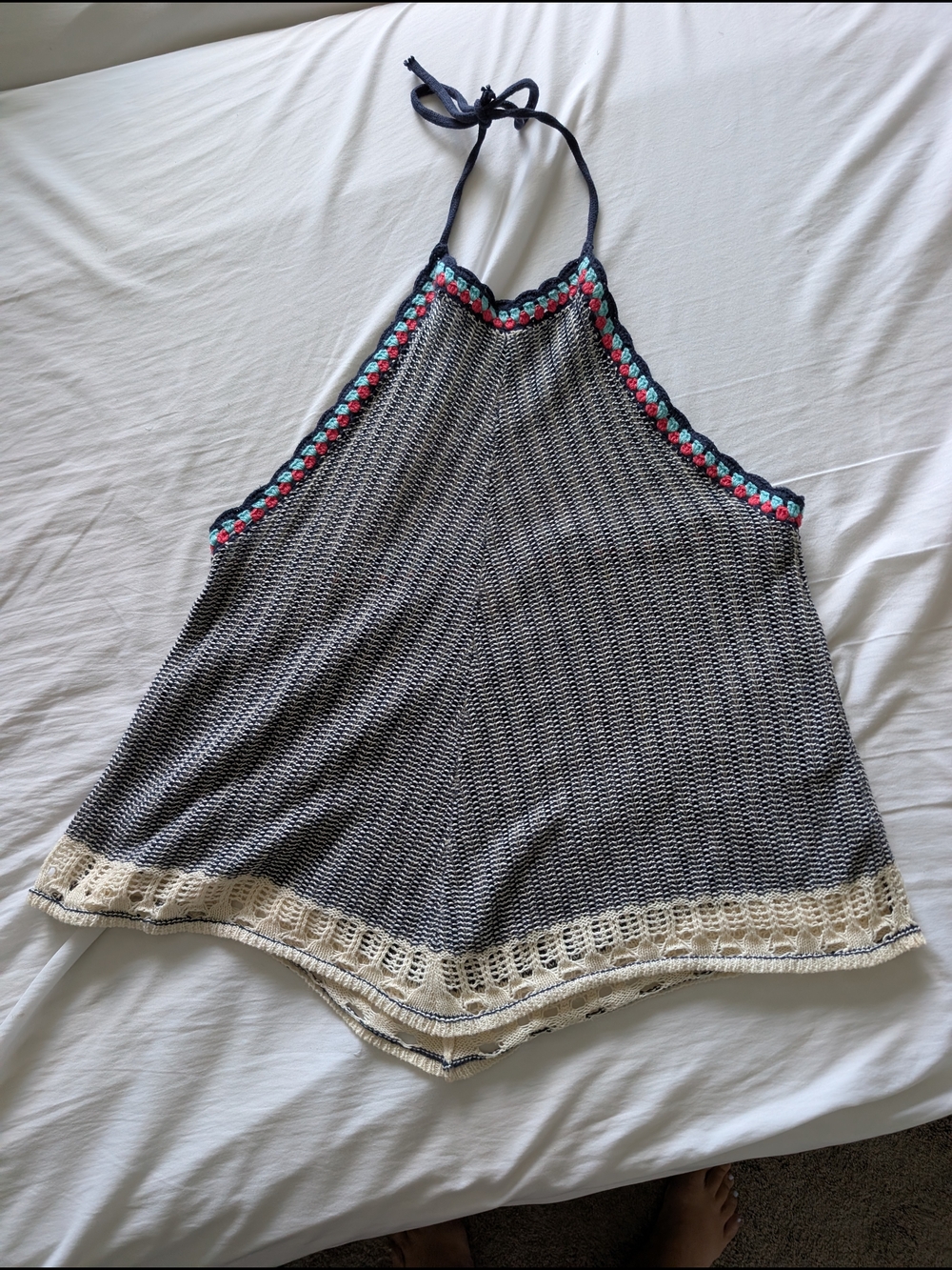 Light Knit Halter Top